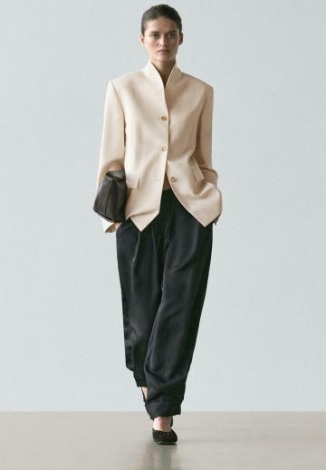 Длинный блейзер