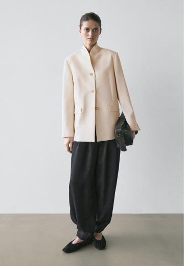 Длинный блейзер