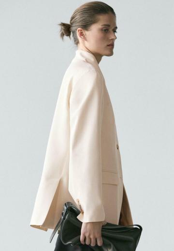 Длинный блейзер