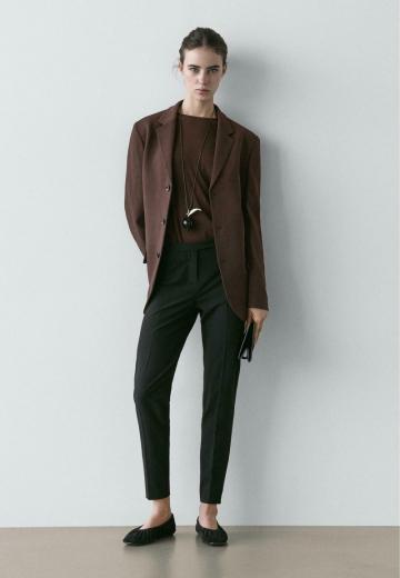 Длинный блейзер