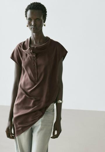 Шелковая блузка