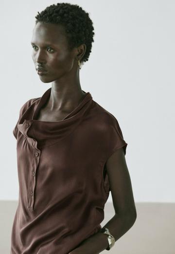 Шелковая блузка