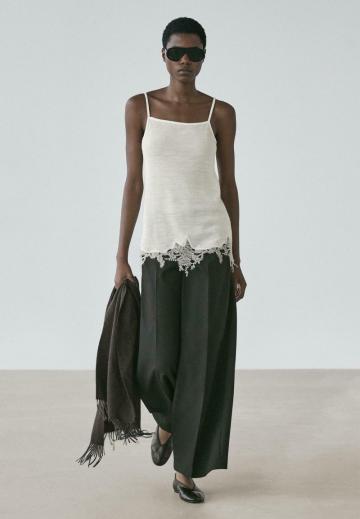 Топ на бретельках