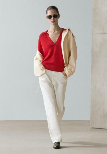 Майка с рукавом три четверти