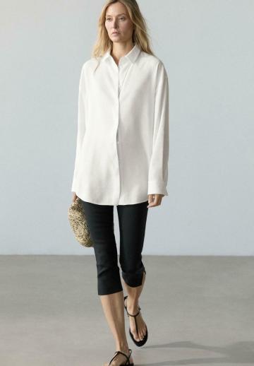 Длинная блузка