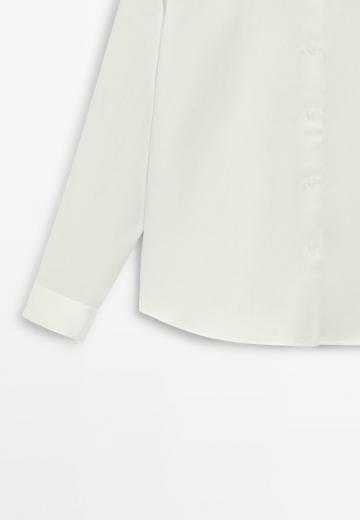 Атласная блузка