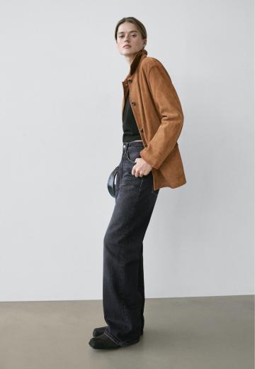 Прямые джинсы