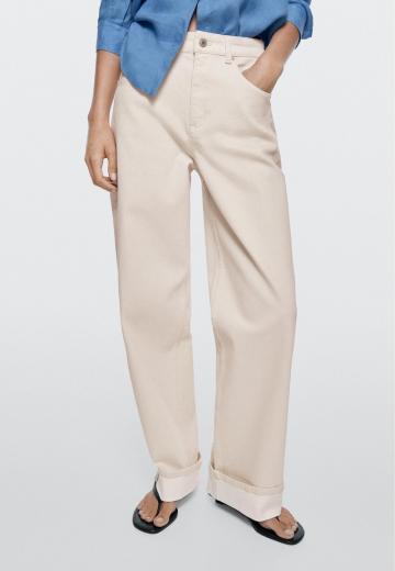 Прямые джинсы