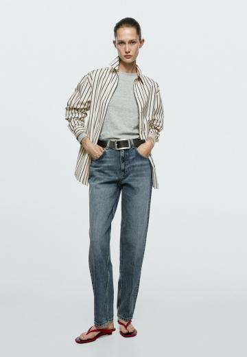 Прямые джинсы