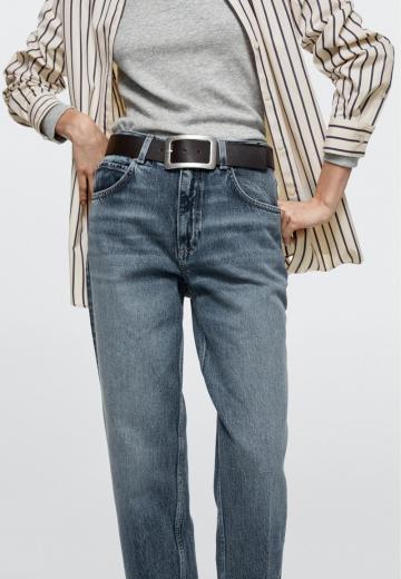 Прямые джинсы