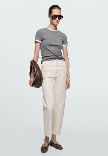 Прямые джинсы