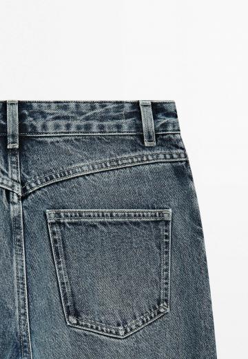 Прямые джинсы