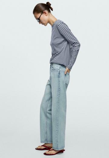 Прямые джинсы