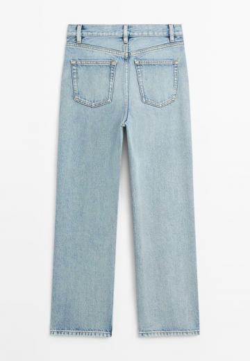 Прямые джинсы