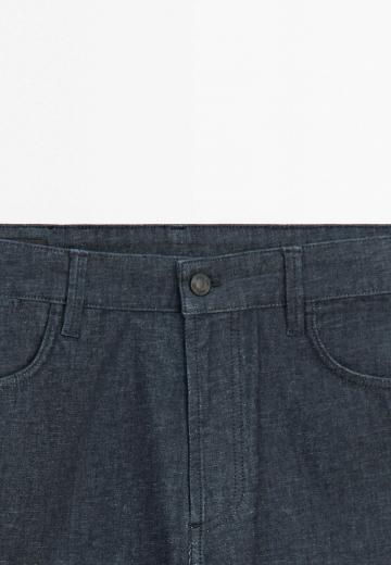 Прямые джинсы