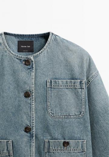 Джинсовая жилетка