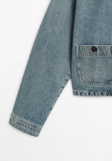 Джинсовая жилетка