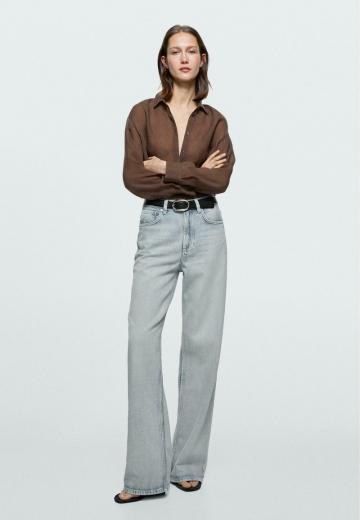 Прямые джинсы