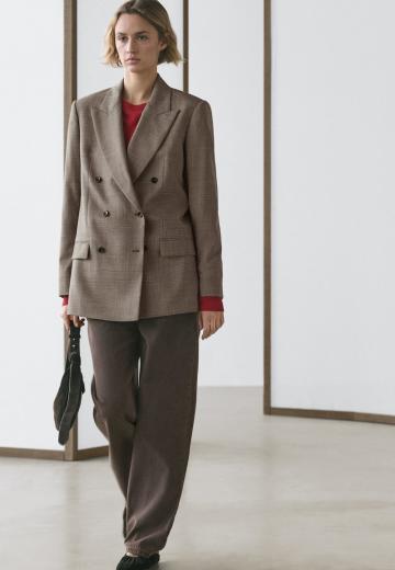 Длинный блейзер