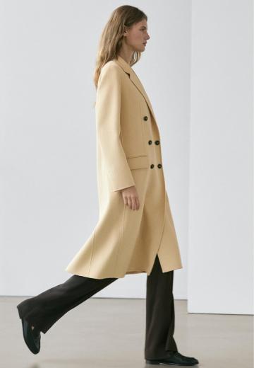 Шерстяное пальто