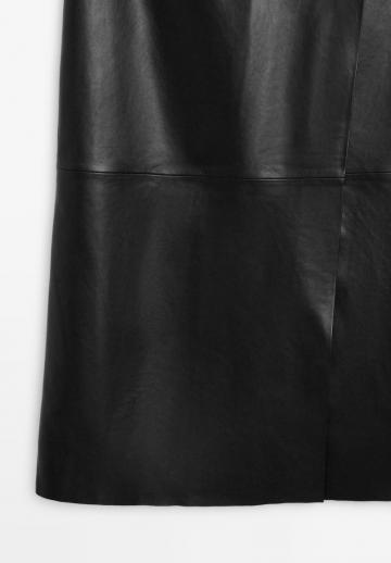 Кожаная юбка