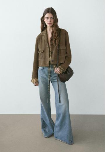 Блейзер с накладными карманами