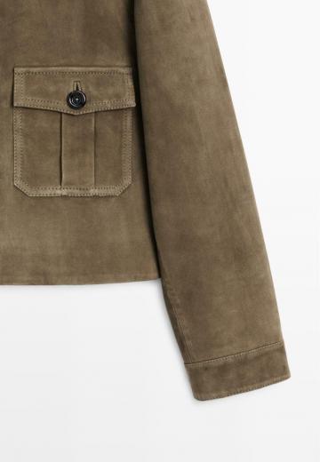 Блейзер с накладными карманами