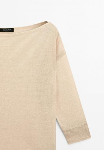 Майка с рукавом три четверти