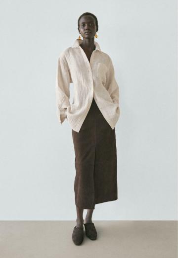 Длинная блузка