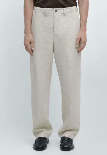 Льняные брюки