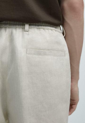 Льняные брюки