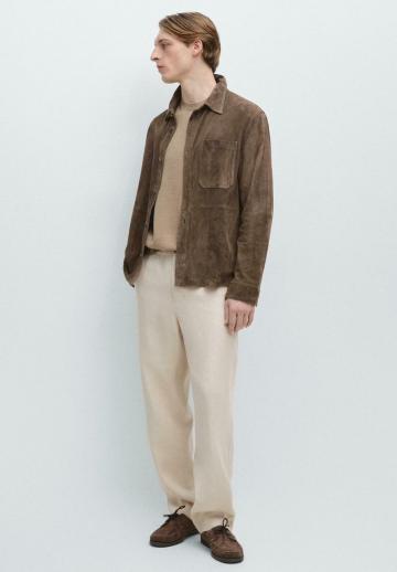 Льняные брюки