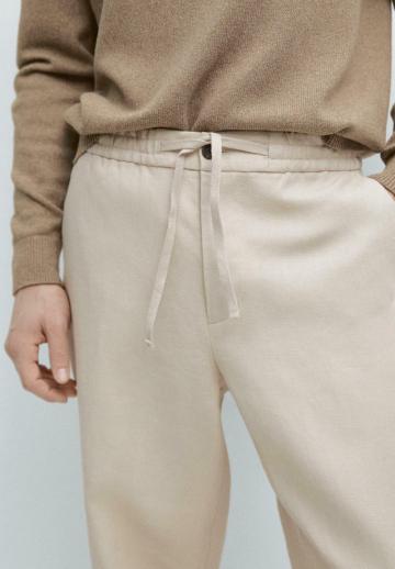 Льняные брюки