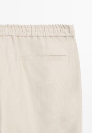 Льняные брюки