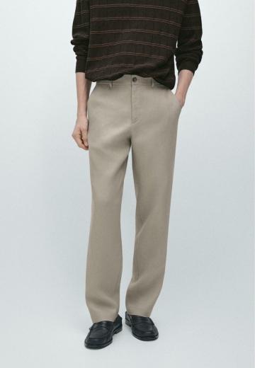 Льняные брюки