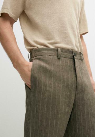 Льняные брюки