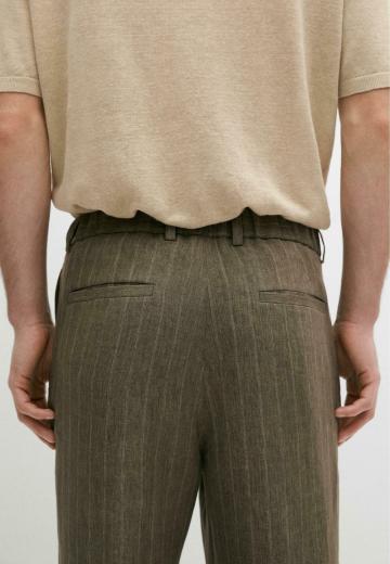 Льняные брюки