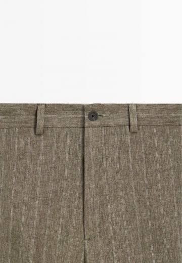 Льняные брюки