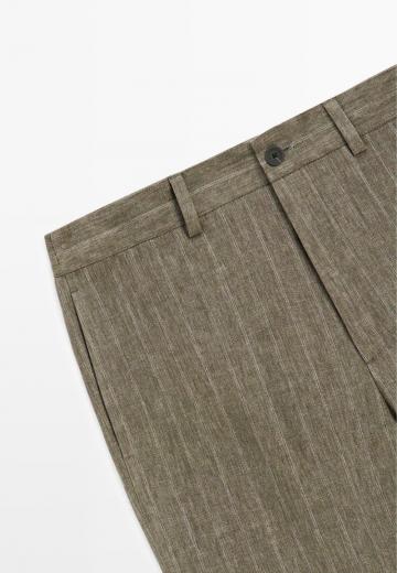 Льняные брюки