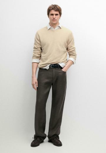 Льняные брюки