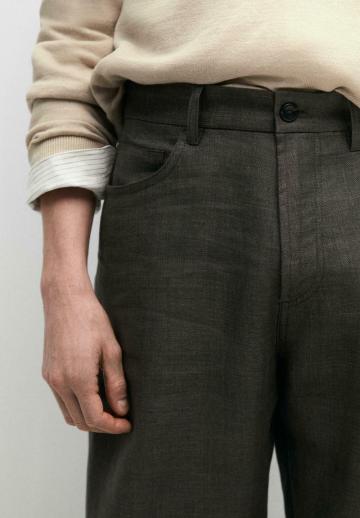 Льняные брюки