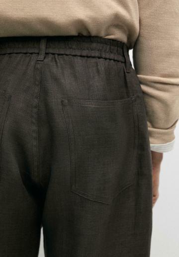 Льняные брюки