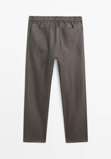 Льняные брюки