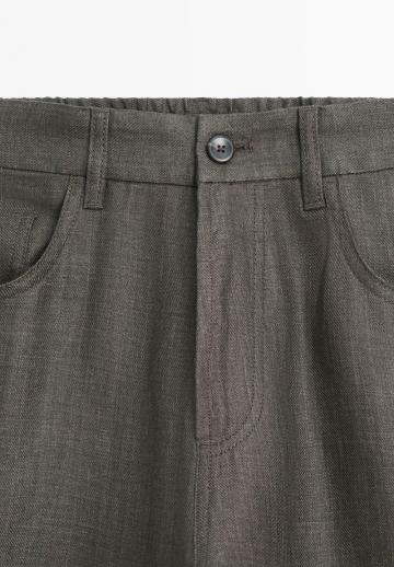 Льняные брюки