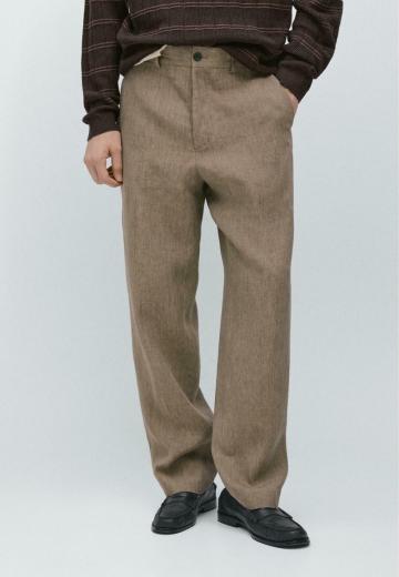 Льняные брюки