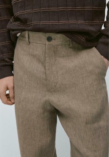 Льняные брюки