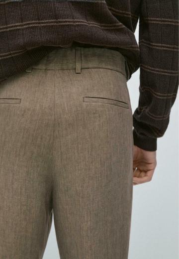 Льняные брюки