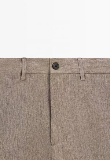 Льняные брюки