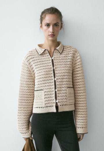 Вязаная кофта