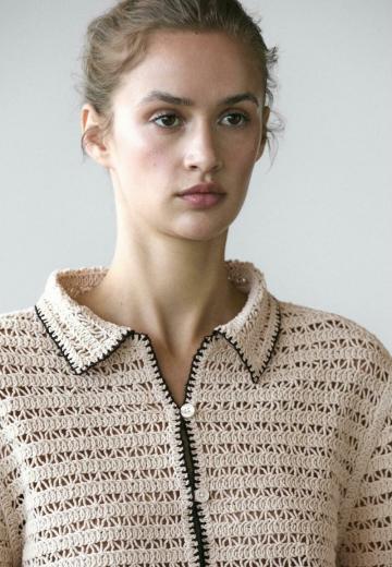 Вязаная кофта